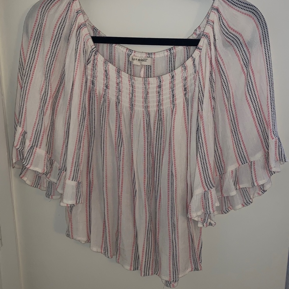 Living doll flowy top